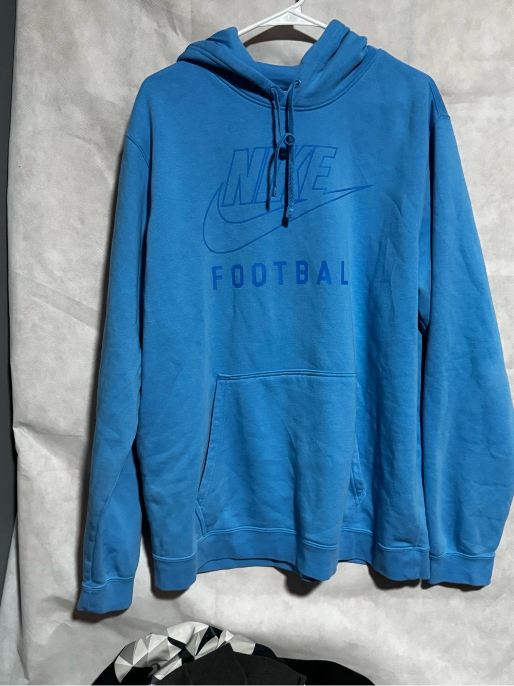 Nike Blue Football Pullover Hoodie